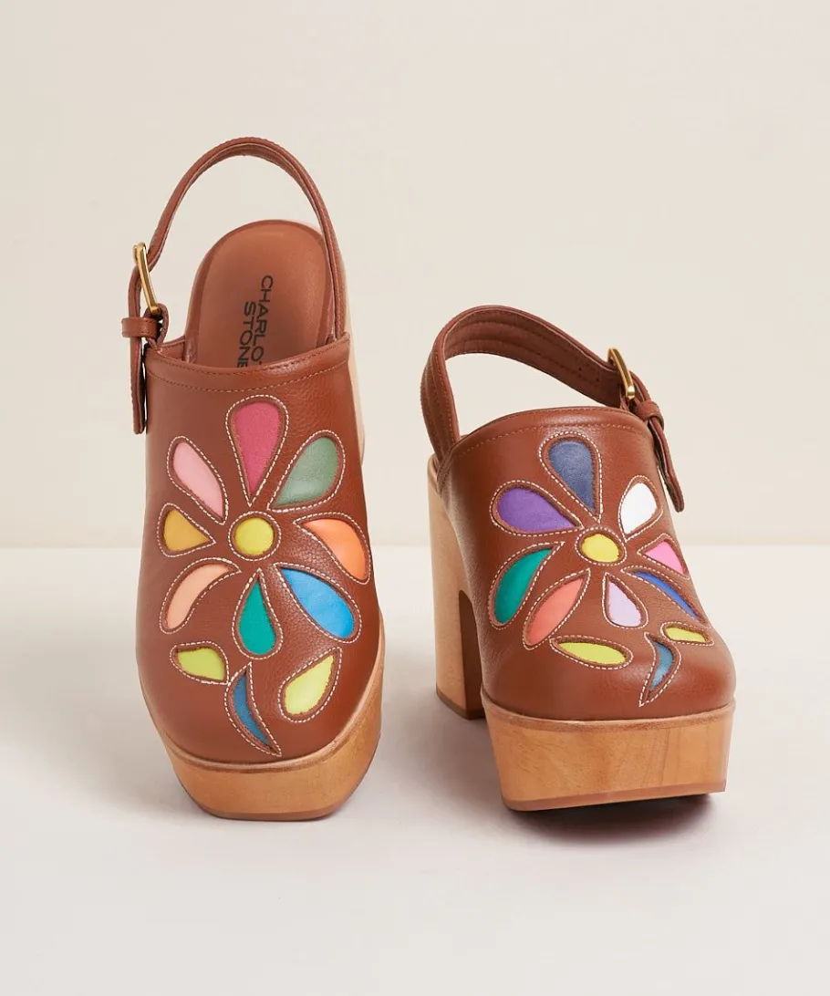 Best Bonnie In Whiskey Floral Women Platforms