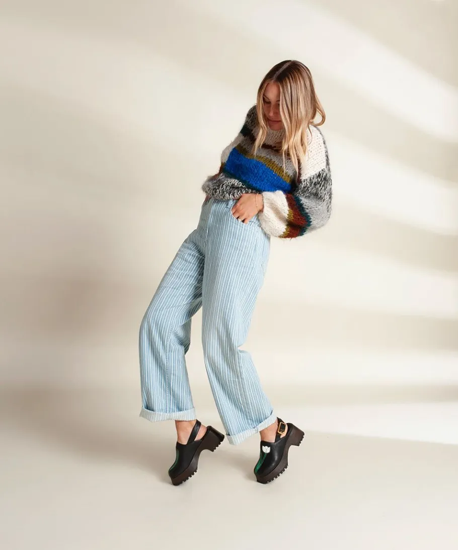 Discount Darren In Black Tulip Women Clogs