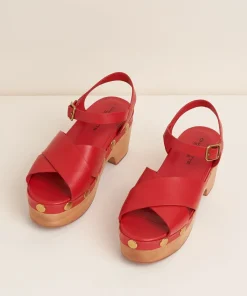 Outlet Dermot In Begonia Stud Women Clogs
