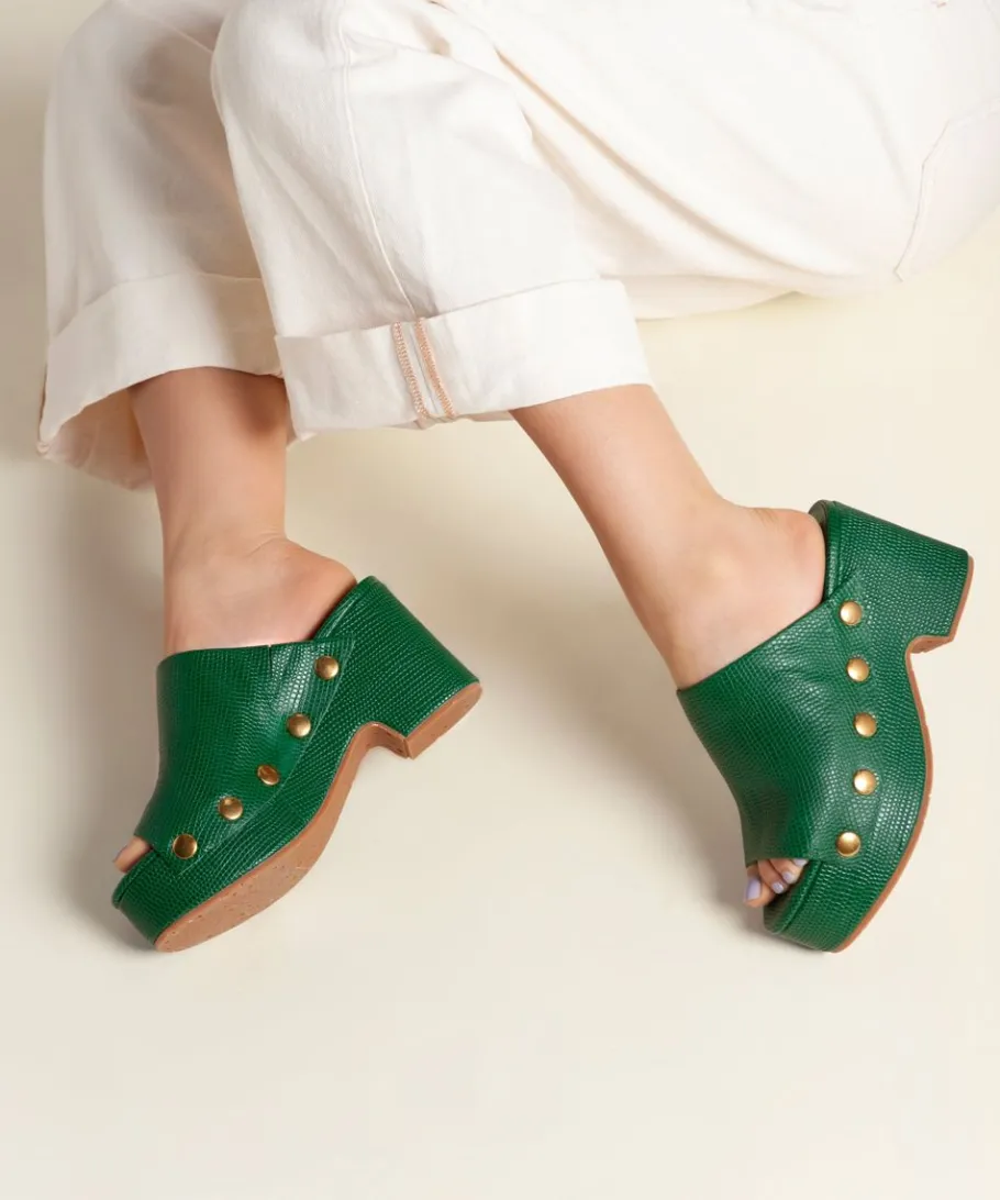 Hot Ellery In Juniper Stud Women Platforms