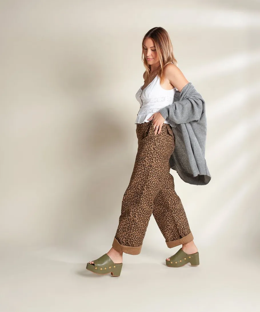 Discount Ellery In Khaki Flower Women Platforms