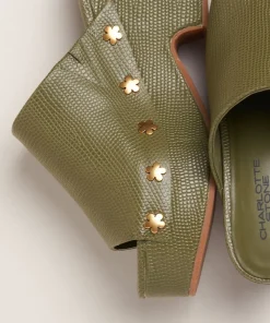 Discount Ellery In Khaki Flower Women Platforms