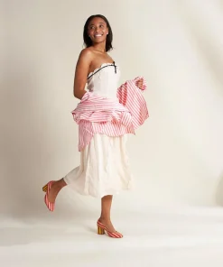 Discount Estee In Begonia Stripe Women Heels