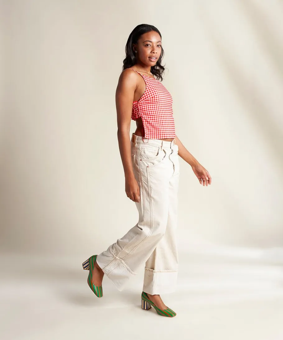 Discount Estee In Kite Stripe Women Heels