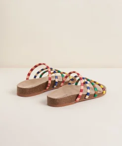 Hot Gloria In Stripe Women Sandals