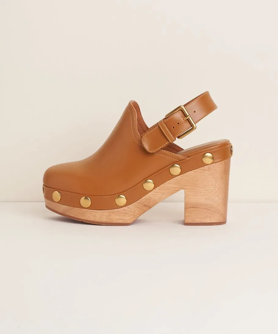 Hari In Bamboo Stud Women Platforms