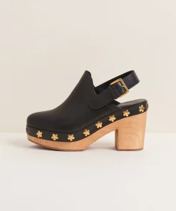 Sale Hari In Black Flower Women Clogs