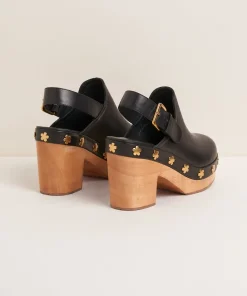 Discount Hari In Black Flower Women Platforms
