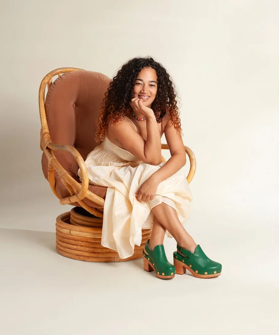 Online Hari In Juniper Flower Women Clogs