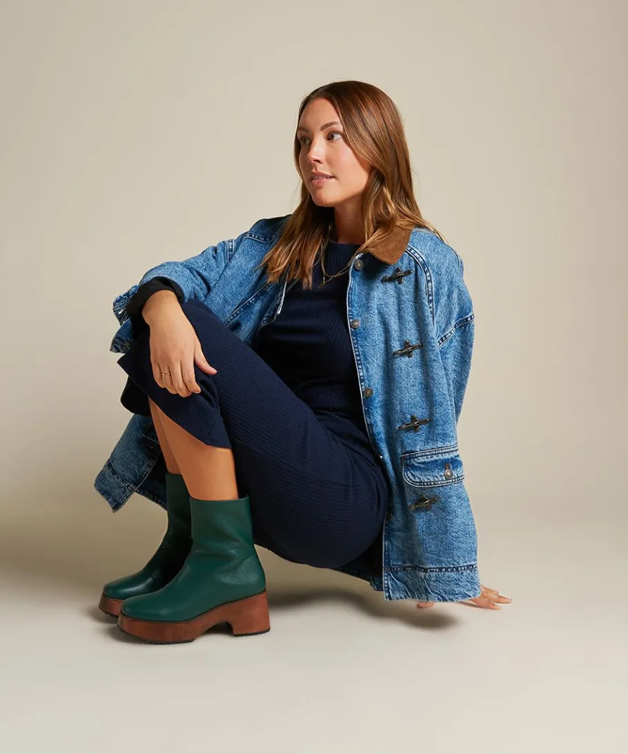 Isla In Emerald Women Boots