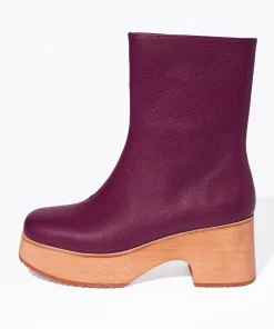 Outlet Isla In Raisin Women Boots