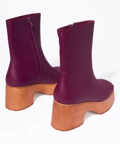 Outlet Isla In Raisin Women Boots