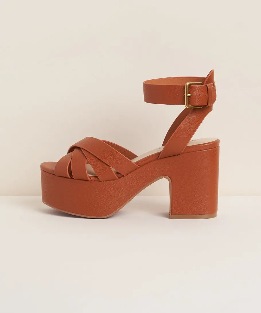 Outlet Judd In Tobacco Women Platforms