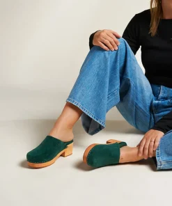 New Martino In Emerald Women Clogs