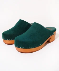 New Martino In Emerald Women Clogs