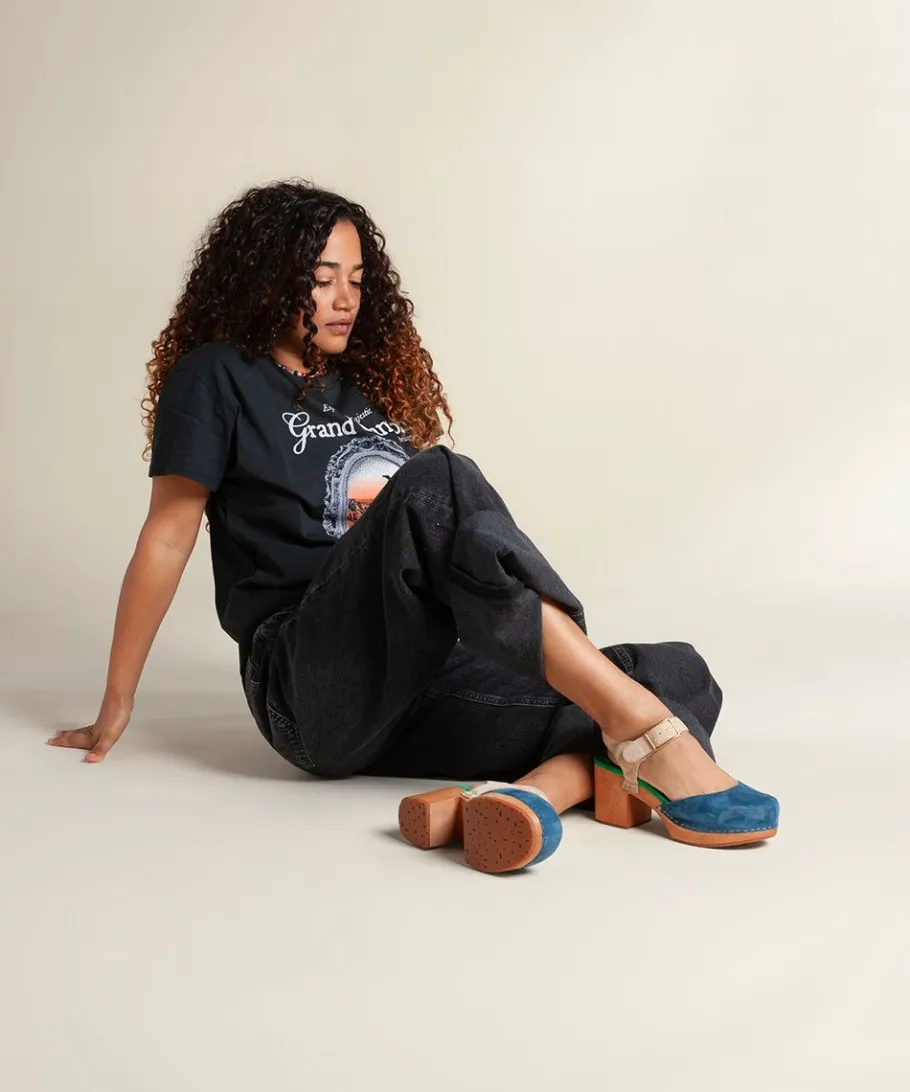 Sale Maud In Navy Women Clogs