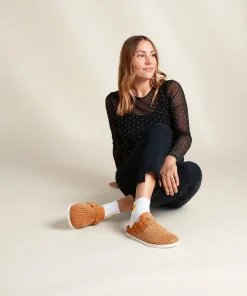 Hot Porter In Bamboo Perf Women Flats