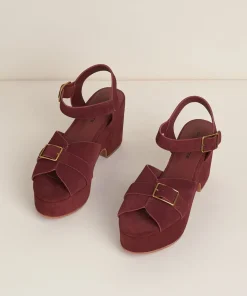 Outlet Raf In Merlot Women Platforms
