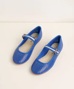 Outlet Raleigh In Royal Perf Women Flats